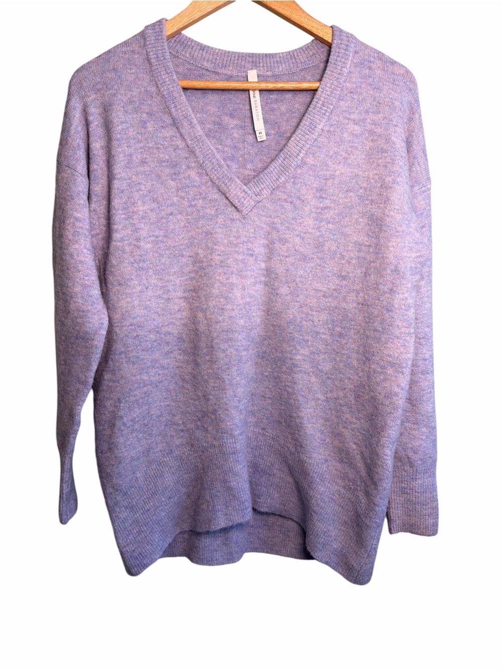 Aritzia Babaton Alpaca Blend V-Neck Sweater - XS